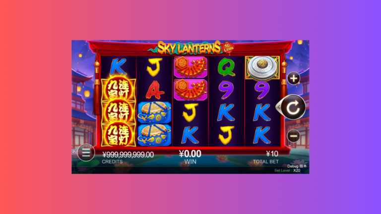 Game Slot Online “Sky Lantern” oleh CQ9