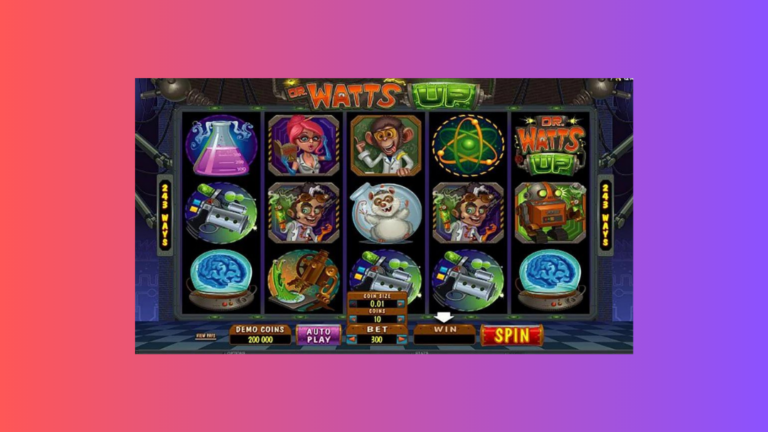 Dr Watts Up: Game Slot Online di Microgaming