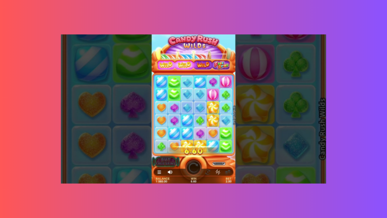 Candy Rush Wilds: Slot online di Microgaming