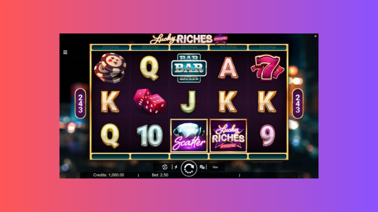 “Lucky Riches: Hyperspins” Slot oleh Microgaming