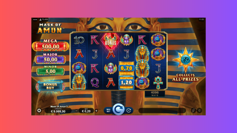 Mask of Amun: Slot Online dari Microgaming