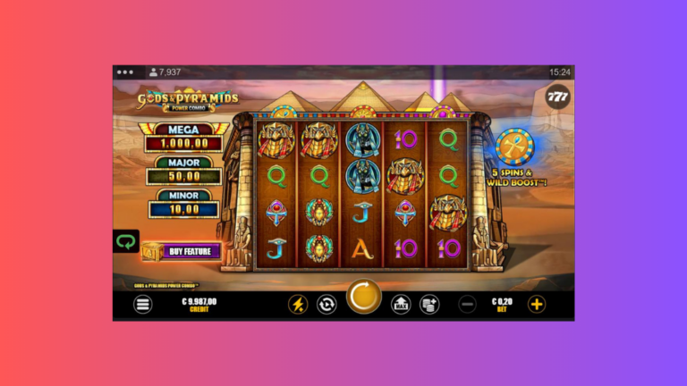 Gods & Pyramids Power Combo: Slot di Microgaming