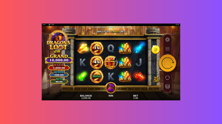 Dragon’s Loot Link & Win 4tune: Slot Microgaming