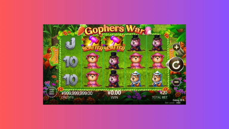 Game Slot Online “Gophers War” di CQ9