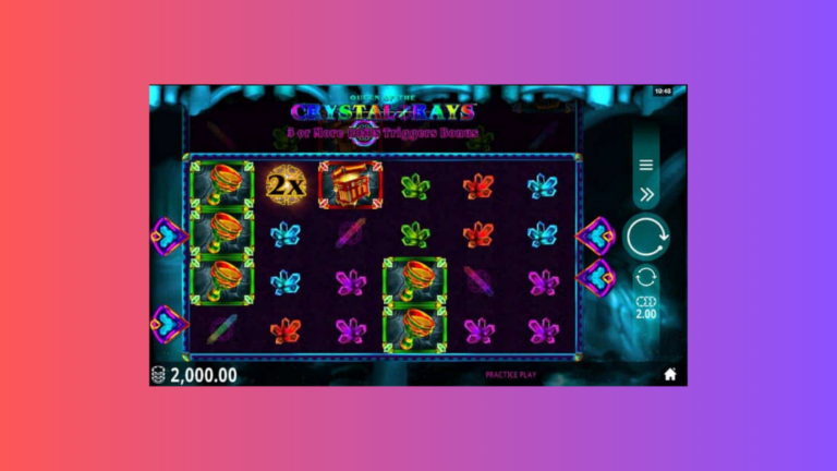 “Queen of the Crystal Rays” Slot di Microgaming