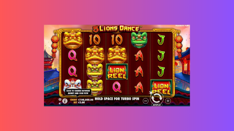 5 Lions Dance: Slot Online dari Pragmatic Play