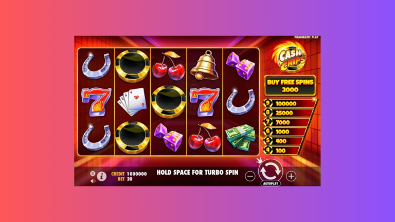 Game Slot Online Cash Chips dari Pragmatic Play